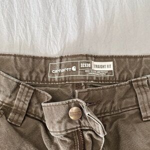 Carhartt Straight Fit Pants - Tan Double knee